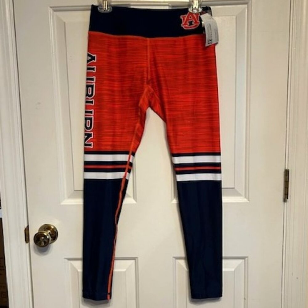 Auburn University Tigers College Leggings Size M NEW